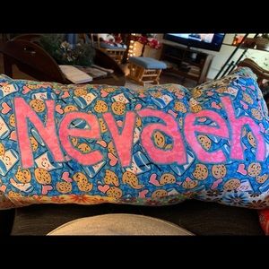 Personalized pillow for Nevaeh.